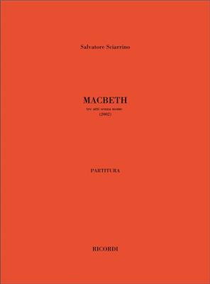 Salvatore Sciarrino: Macbeth: Gemischter Chor mit Ensemble