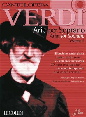 Giuseppe Verdi: Cantolopera: Verdi Arie Per Soprano 2: Gesang mit Klavier