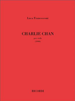 Luca Francesconi: Charlie Chan: Viola Solo