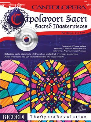 Cantolopera: Capolavori Sacri per Basso: Gesang mit Klavier