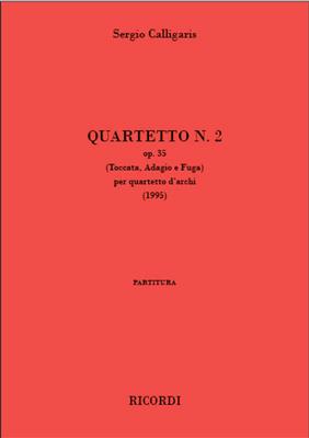 Sergio Calligaris: Quartetto n° 1 op. 35: Streichquartett