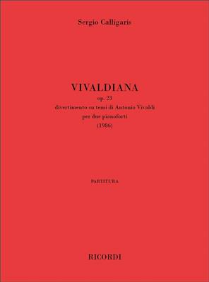 Sergio Calligaris: Vivaldiana op. 23: Klavier Duett