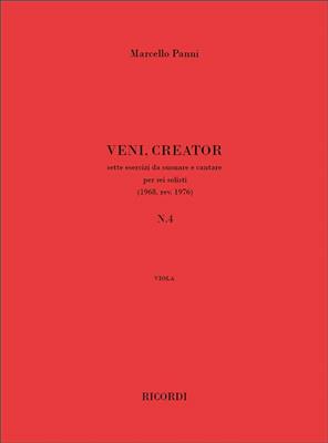 Marcello Panni: Veni, Creator n. 4: Viola Solo