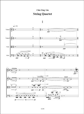 Chia-Ying Lin: String quartet: Streichquartett