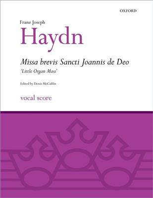 Franz Joseph Haydn: Missa Brevis Sancti Joannis De Deo: Gemischter Chor mit Begleitung