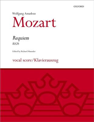 Wolfgang Amadeus Mozart: Requiem K.626: Gemischter Chor mit Begleitung