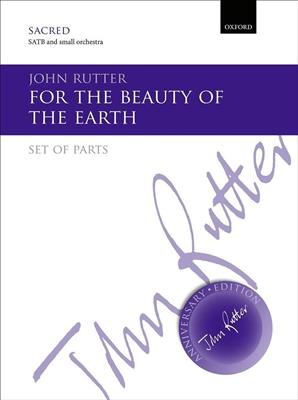 John Rutter: For The Beauty Of The Earth: Gemischter Chor mit Begleitung