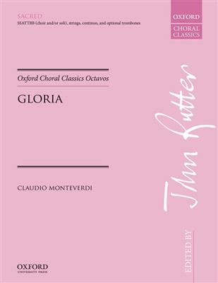 Claudio Monteverdi: Gloria a 7: Gemischter Chor mit Begleitung