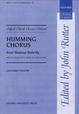 Giacomo Puccini: Humming Chorus: Gemischter Chor mit Begleitung