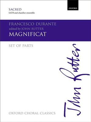 Francesco Durante: Magnificat: Gemischter Chor mit Ensemble