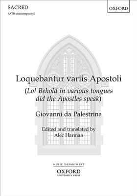 Giovanni da Palestrina: Loquebantur variis Apostoli: Gemischter Chor A cappella