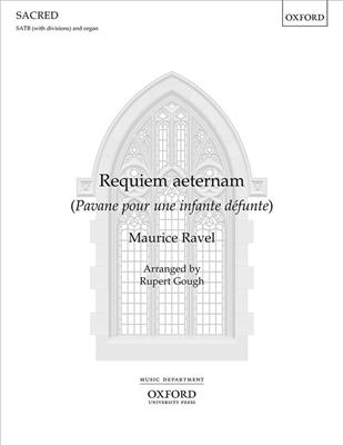 Maurice Ravel: Requiem Aeternam X836 (Paperback): Gemischter Chor mit Klavier/Orgel