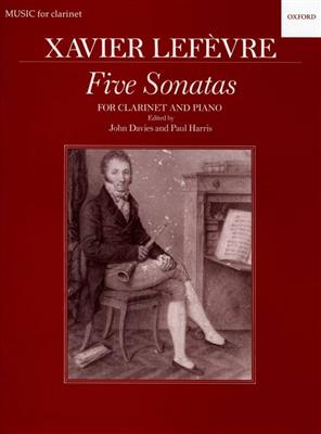 Lefevre: Five Sonatas For Clarinet And Piano: Klarinette mit Begleitung