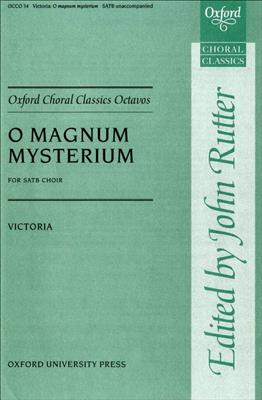 Tomás Luis de Victoria: O magnum mysterium: Gemischter Chor mit Begleitung