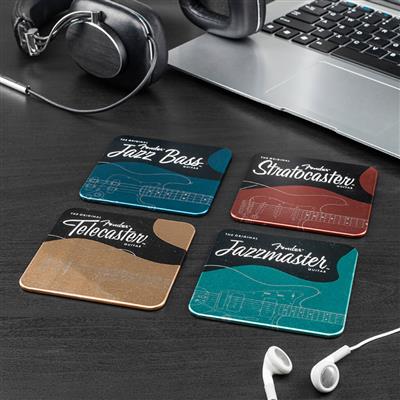 Paladone Fender Metal Coasters