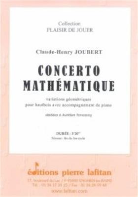 Claude-Henry Joubert: Concerto Mathematique: Oboe mit Begleitung