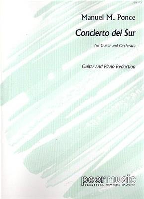 Manuel Maria Ponce: Concierto del Sur: Gitarre mit Begleitung