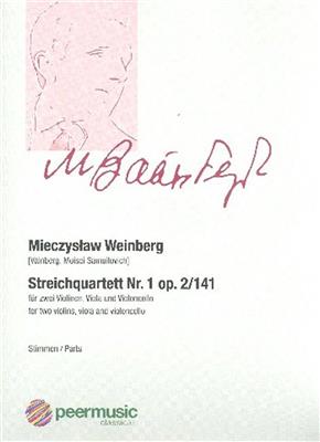 Mieczyslaw Weinberg: Streichquartett Nr 1 Opus 2/141: Streichensemble