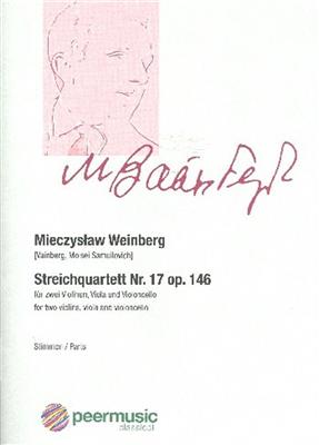 Mieczyslaw Weinberg: Streichquartett Nr 17 Opus 146: Streichensemble
