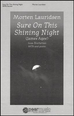 Morten Lauridsen: Sure on this shining Night: Gemischter Chor mit Klavier/Orgel