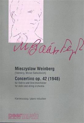 Mieczyslaw Weinberg: Concertino op.42: Violine mit Begleitung