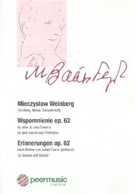 Mieczyslaw Weinberg: Erinnerungen Op. 62: Gesang mit Klavier