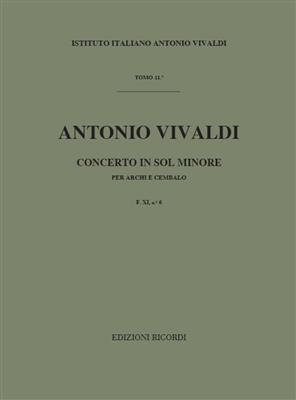Antonio Vivaldi: Concerto Per Archi E B.C.: In Sol Min. Rv 155: Streichorchester