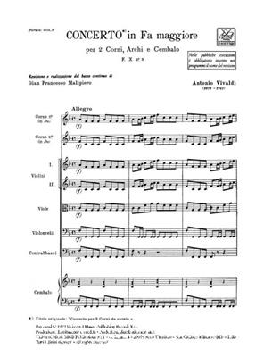 Antonio Vivaldi: Concerto F Major: Kammerensemble