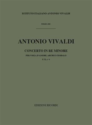 Antonio Vivaldi: Concerto Per Viola D'Amore, Archi E B.C. In Re Min: Kammerorchester