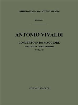Antonio Vivaldi: Concerto per Fagotto, Archi e BC in Do Rv 467: Fagott mit Begleitung