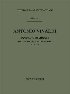 Antonio Vivaldi: Sonata per 2 violini e BC in Mi Min. Rv 67: Violin Duett