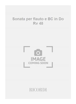 Antonio Vivaldi: Sonata per flauto e BC in Do Rv 48: Flöte mit Begleitung