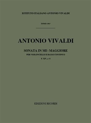 Antonio Vivaldi: Sonata per violoncello e Bc in Mi Bem. Rv 39: Cello mit Begleitung