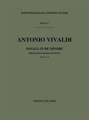 Antonio Vivaldi: Sonata per flauto e BC in Re Min Rv 49: Flöte mit Begleitung