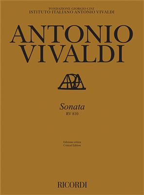 Antonio Vivaldi: Sonata per Violino e BC in D RV 810: Violine mit Begleitung