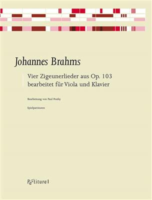 Four Zigeunerlieder from Op. 103: Viola mit Begleitung