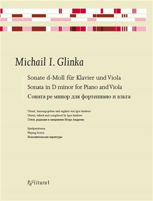 Michail I. Glinka: Sonate D-moll Für Klavier und Viola: (Arr. Igor Andreev): Viola mit Begleitung