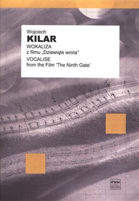 Wojciech Kilar: The Vocalise From The Film Ninth Gate: Gesang mit Klavier