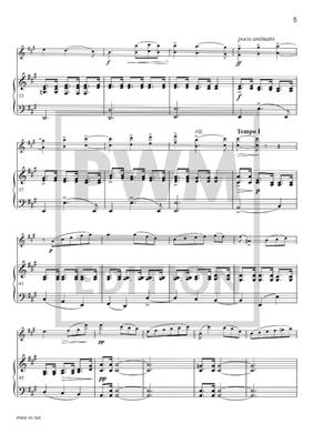 Melody for Violin and Piano, Op. 21 No. 1: Violine mit Begleitung
