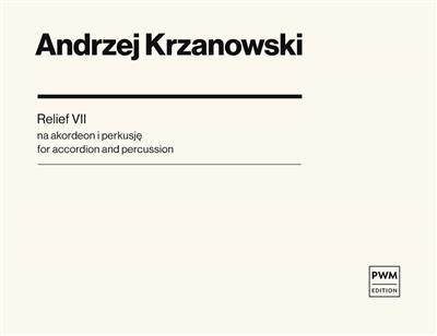 Andrzej Krzanowski: Relief VII: Akkordeon mit Begleitung