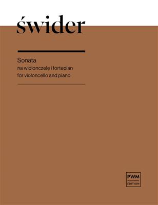 Jozef Swider: Sonata: Cello mit Begleitung