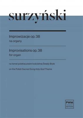 M. Surzynski: Improvisations Op. 38: Orgel