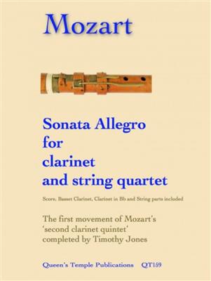 Wolfgang Amadeus Mozart: Sonata Allegro For Clarinet And String Quartet: Kammerensemble