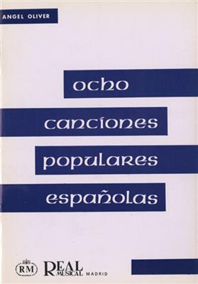 8 Canciones Populares Españolas a 3 Voces Iguales: Gemischter Chor mit Begleitung