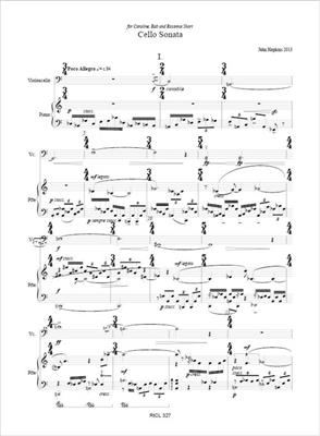 John Hopkins: Sonata: Cello mit Begleitung