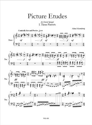 Adam Schoenberg: Picture Etudes: Klavier Solo