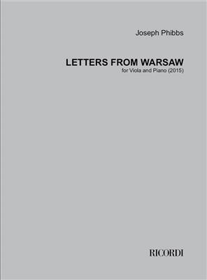 Joseph Phibbs: Letters From Warsaw: Viola mit Begleitung