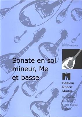 Anonymous: Sonate En Sol Mineur: Mandoline