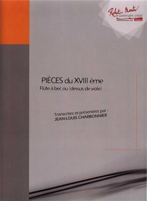 Jean-Louis Charbonnier: Pieces du XVIIIe Siecle Volume 1: Kammerensemble