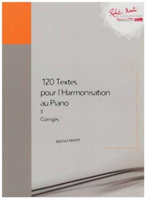 Michel Merlet: 120 Textes Pour L Harmonisation: Harmonielehre